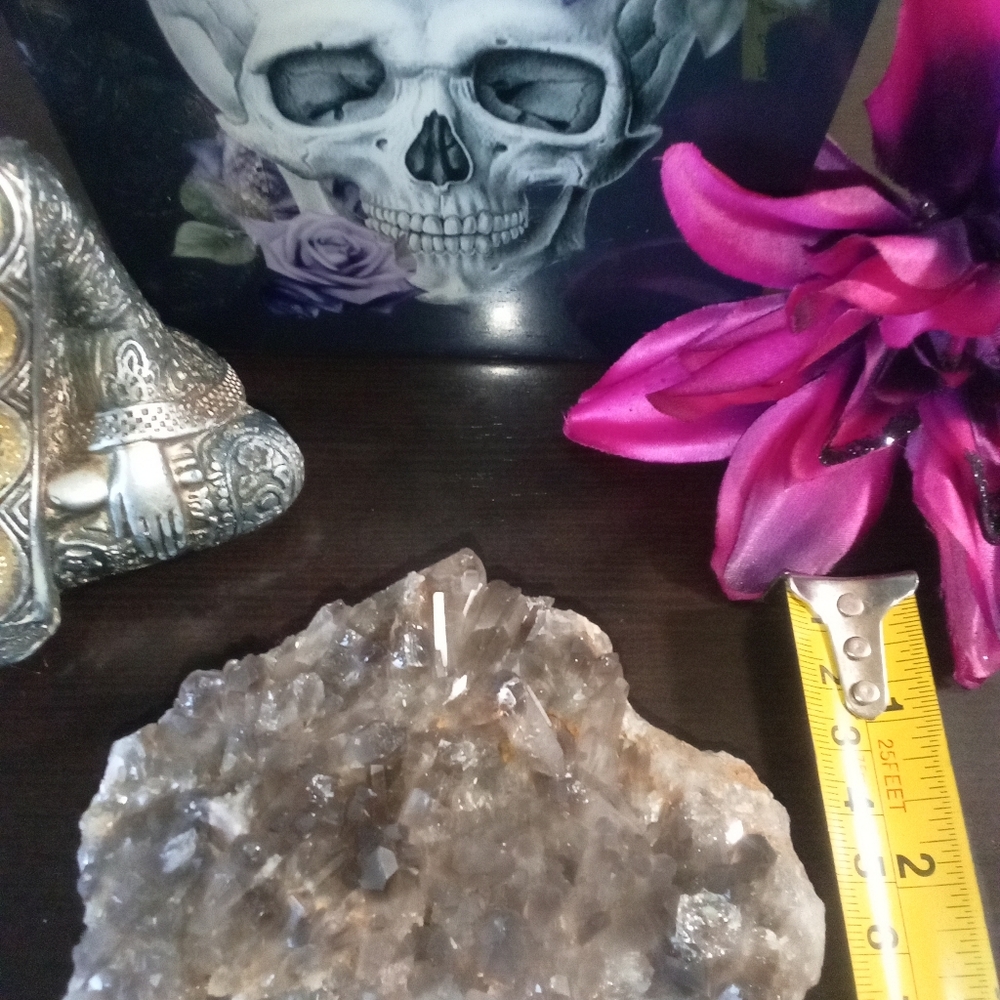 Smoky Quartz Cluster From Brazil - Picture 12 of 13